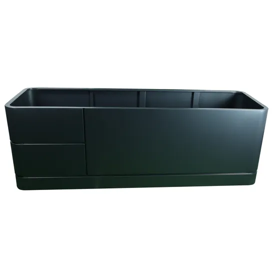 정원 금속 Corten 강철 꽃 상자